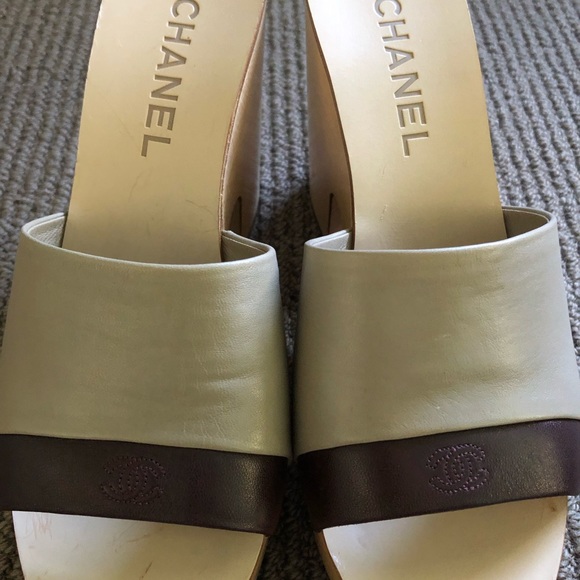 Chanel chunky heel mules - Picture 5 of 12